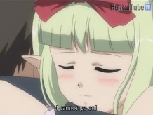 Naughty Elf Teen Babe Likes it Hard